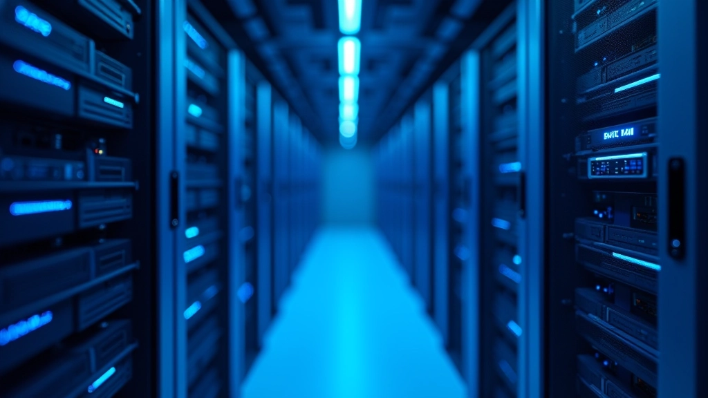 Vizualizacija podataka koji se prenose kroz mrežu s enkriptiranim simbolima, cloud server u pozadini